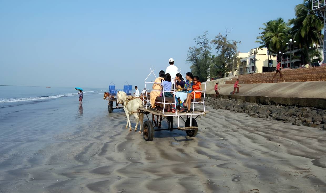 best resorts in nagaon beach alibaug